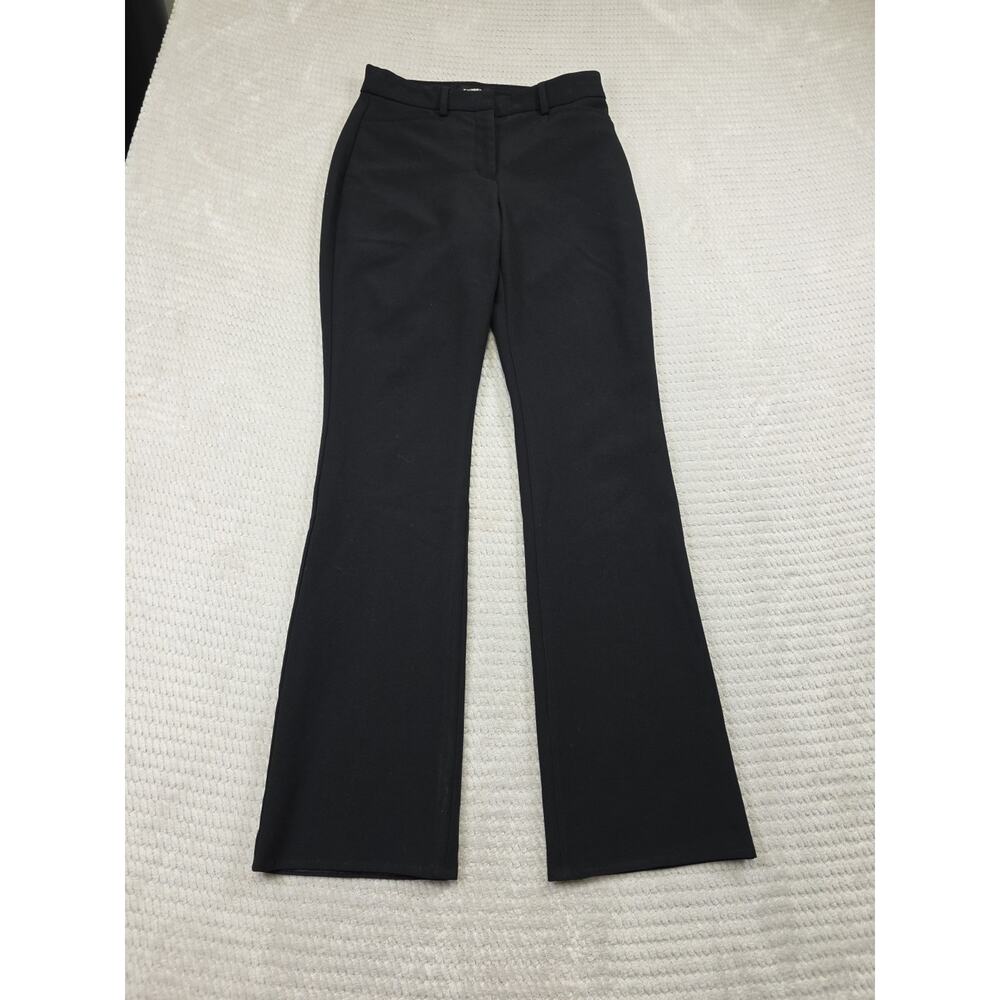 Express Pants Womens 4 Regular Super Soft Twill Boot High Rise Black Dress Pants